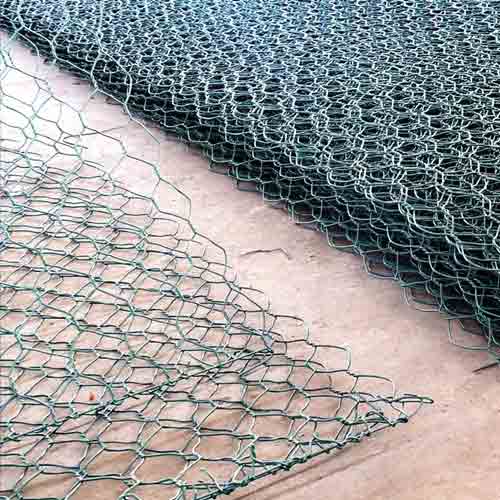 hexagonal galvanized seawall protection used gabion wall/ gabion basket