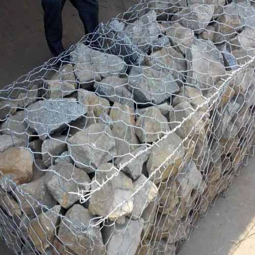 Manufacture Galvanized Stone Filled Waterproof Hexagonal Gabion Box Gabion Basket