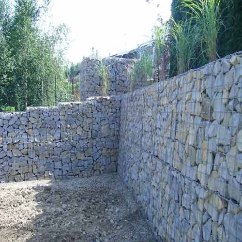 Factory supplied welded gabion retaining walls welded gabion box support customized