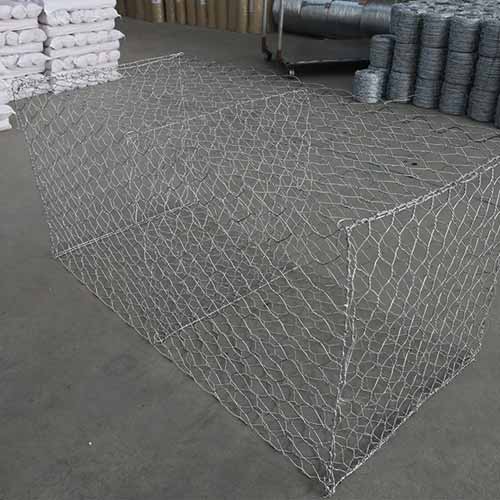 Steel River Gabions Retaining Walls Hexagonal Gabion Stone Basket