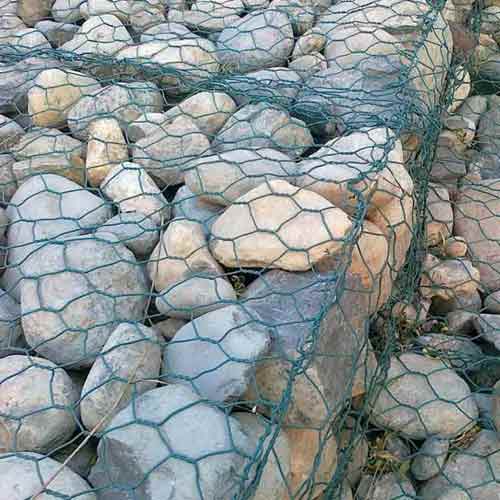 Manufacturer supply high zinc coated galvanized hexagonal gabion mesh stone boxes 2.7mm 2x1x1m gabion basket retaining wall