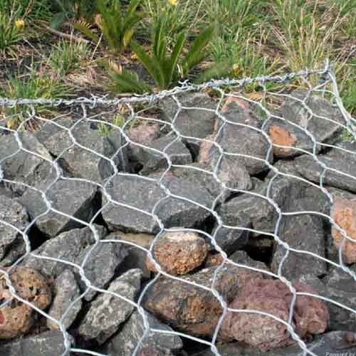 Factory Price Corrosion Prevention Woven Hexagonal Galvanized Stone Cage Gabion Box