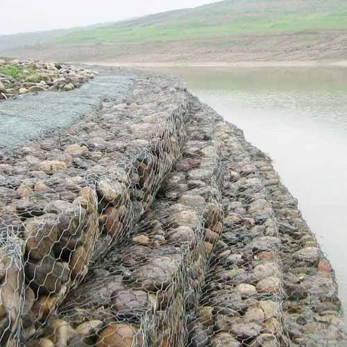 hot dipped galvanized gabion basket/gabion stone cage for sale